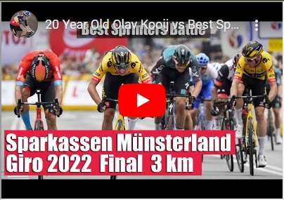 Olav Kooij wint Sparkassen Munsterland Giro 2022